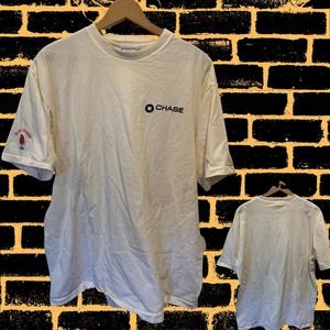 VINTAGE 1990s SINGLE STITCHED CHASE BANK BLOOD DONOR T-SHIRT SIZE XL